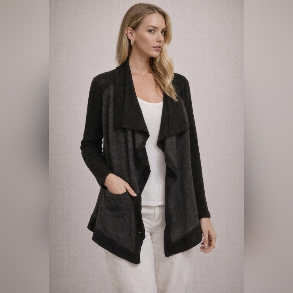 Lucky Brand Open Waterfall Cardigan